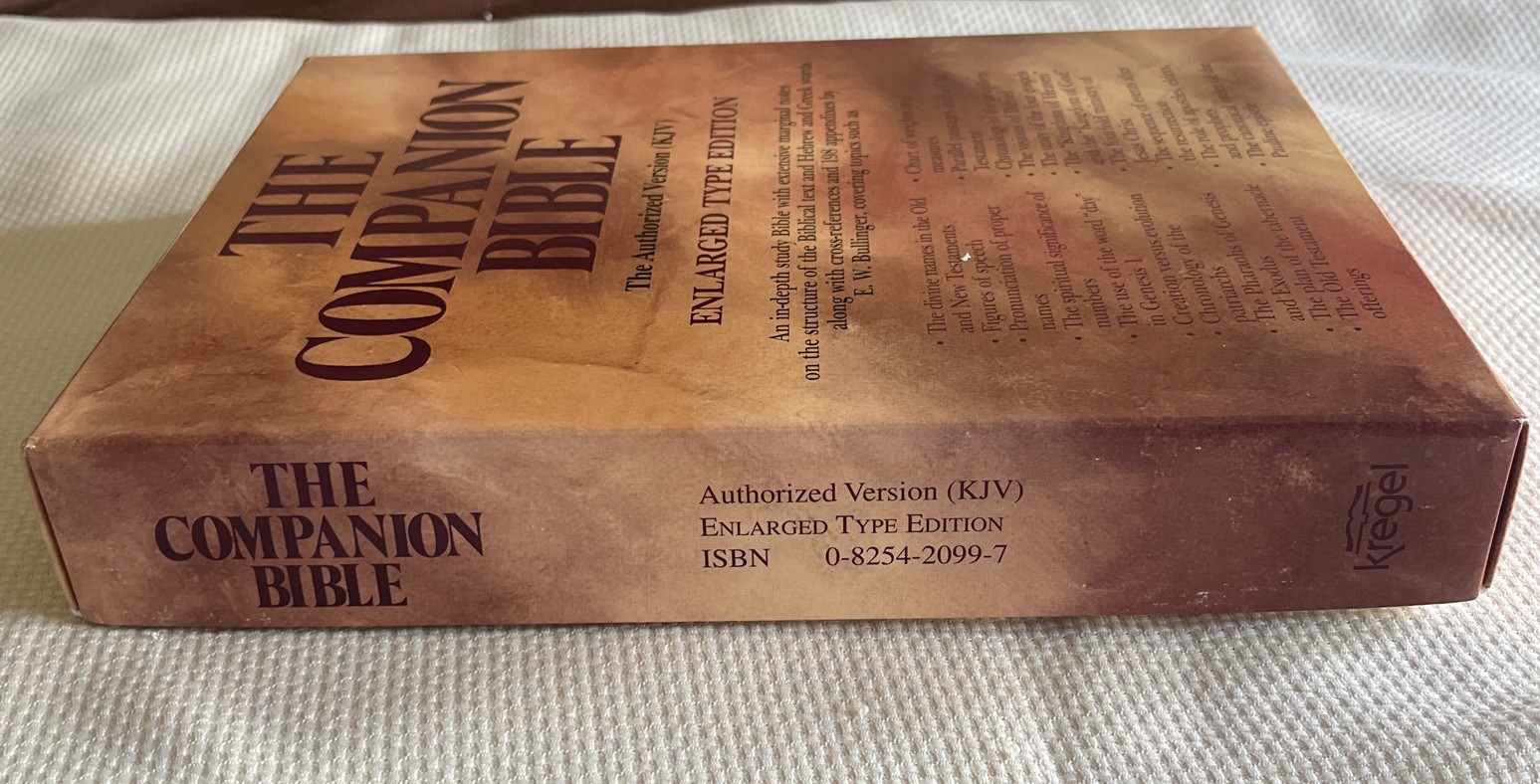 The Companion Bible: Enlarged Type Edition Bullinger, E. W. hardcover 1611