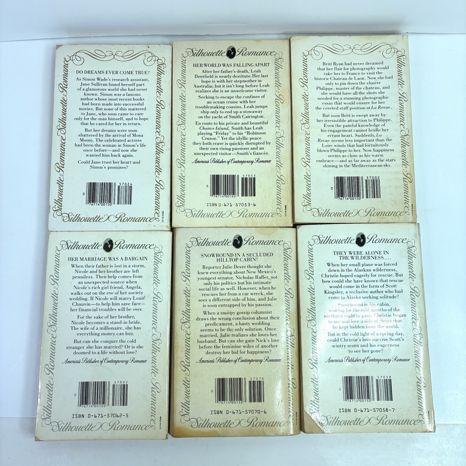 Lot of 18 Vintage Silhouette Romance Novels Paperback Books Mixed Authors