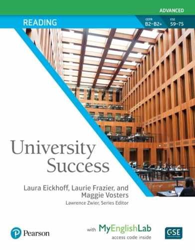 University Success Reading – Paperback, by Laura Eickoff; Laurie – Very Good w