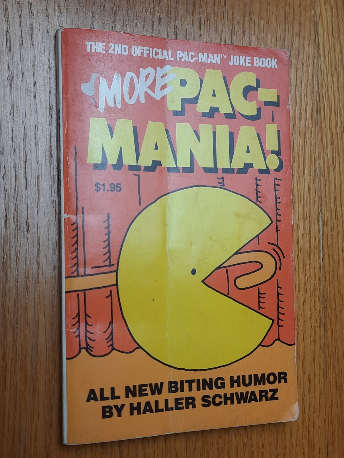 More Pac-Mania All New Biting Humor by Haller Schwarz Pinnacle Books Video Game
