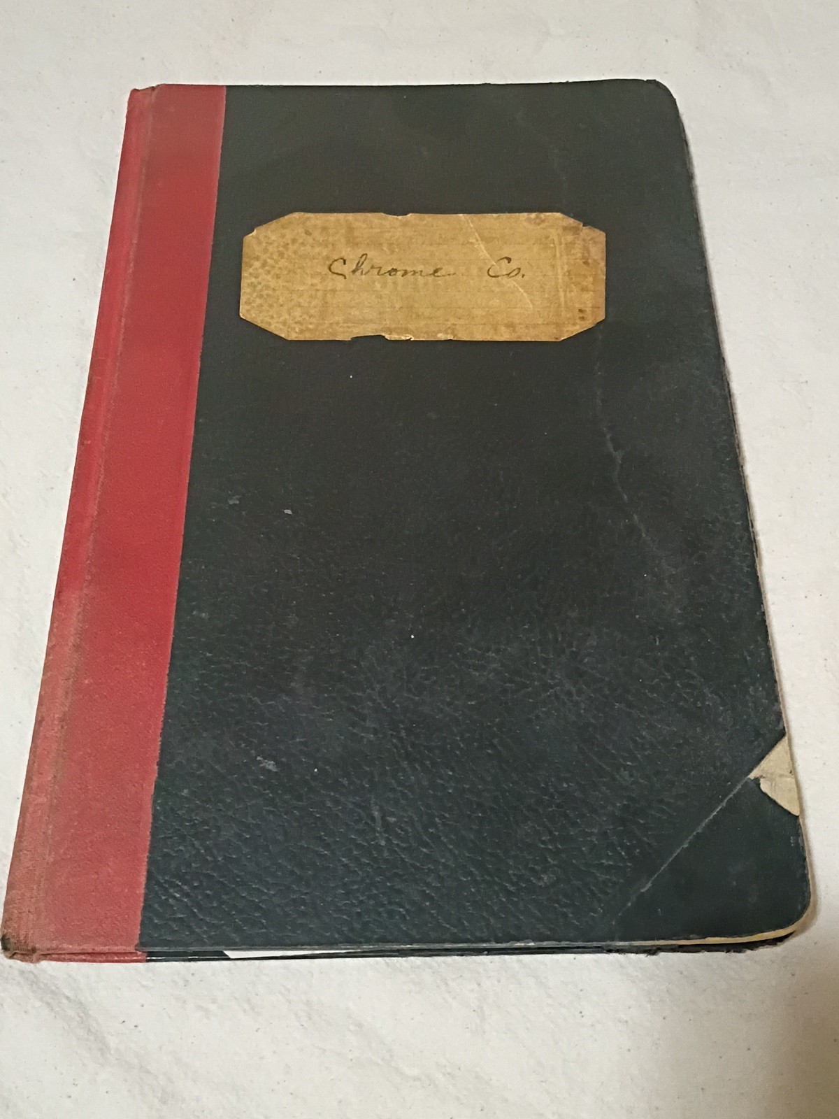 1940’s Blacksmith/Auto Shop Ledger Book B35