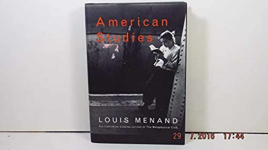 American Studies – Hardcover, by Menand Louis – Very Good u