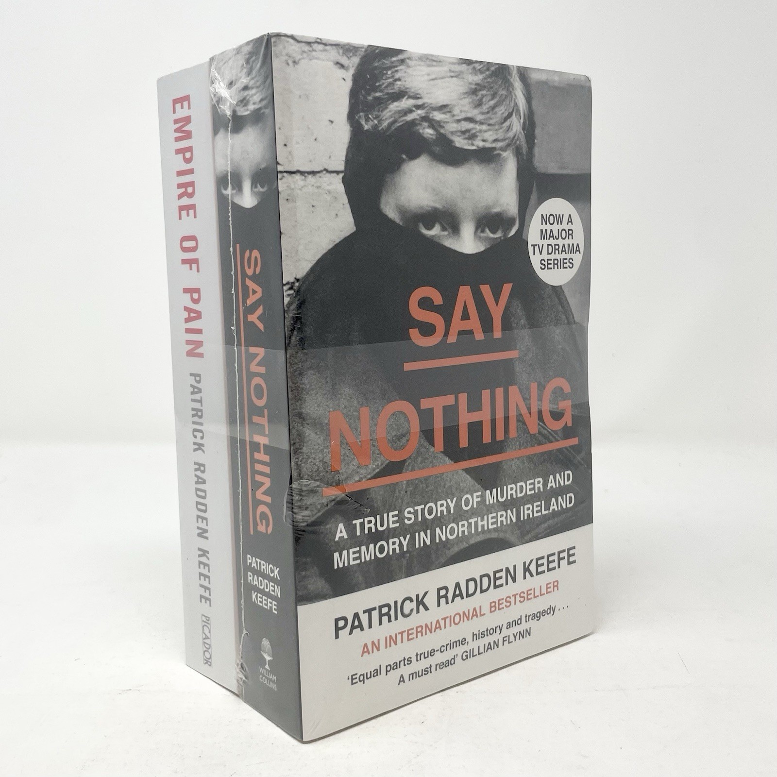 PATRICK RADDEN KEEFE 2 BOOKS COLLECTION SET (SAY NOTHING/EMPIRE OF PAIN) SEALED