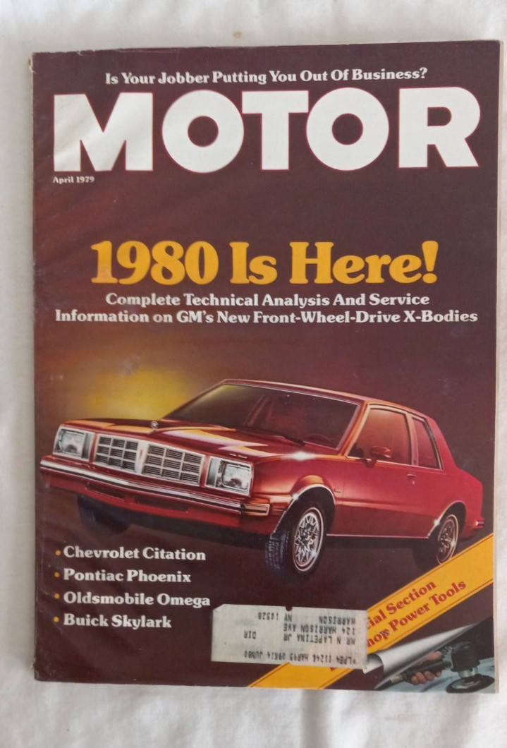 MOTOR Magazine April 1979 102 Pages Great Car repair Tips