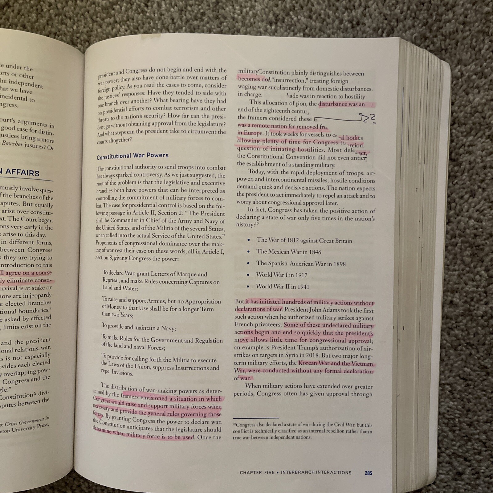 Constitutional Law for a Changing America: Institutional Powers and Constraints