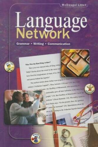 Language Network, Grade 12 – Hardcover By MCDOUGAL LITTEL – GOOD
