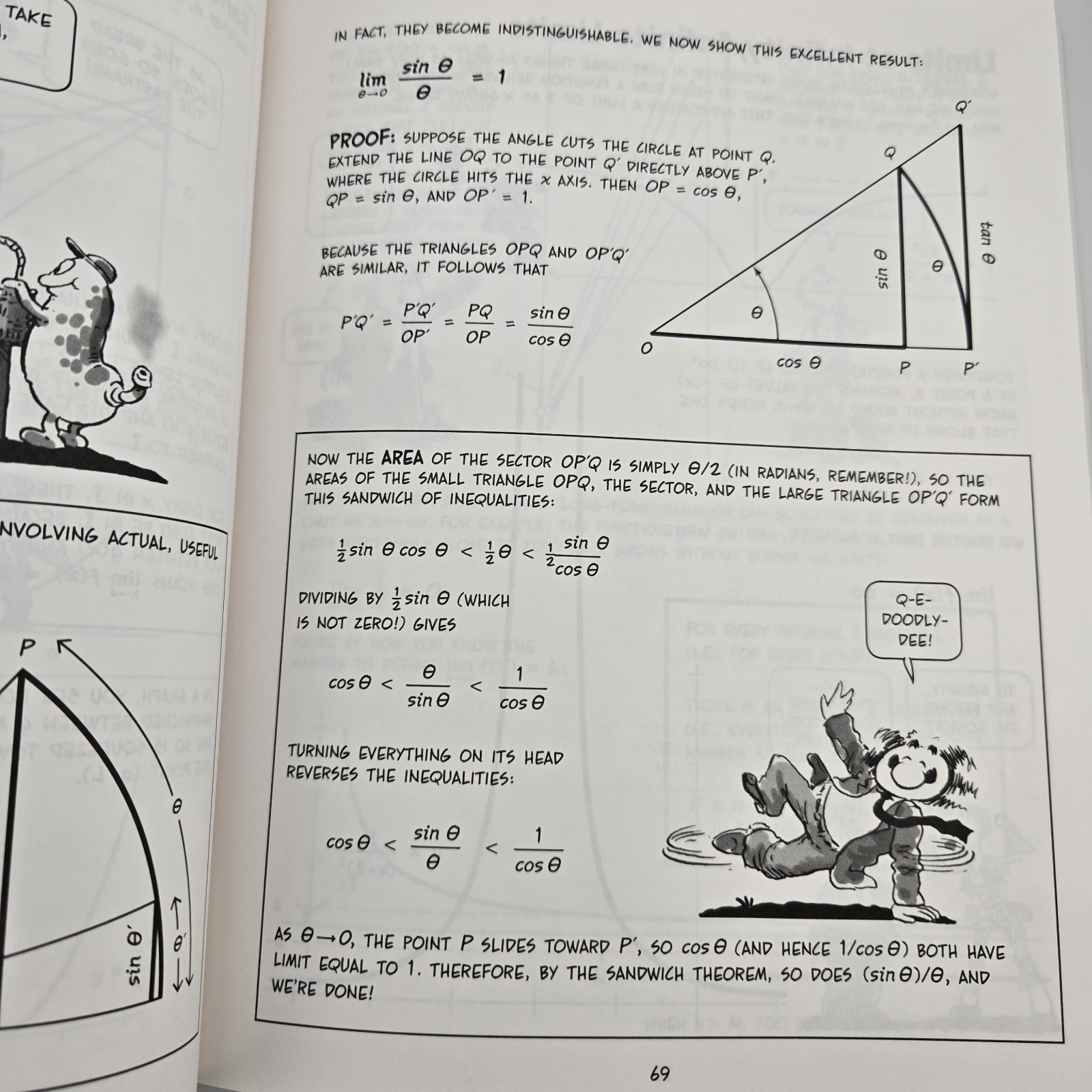 The Cartoon Guide to Calculus by Larry Gonick 2012 Paperback First Edition