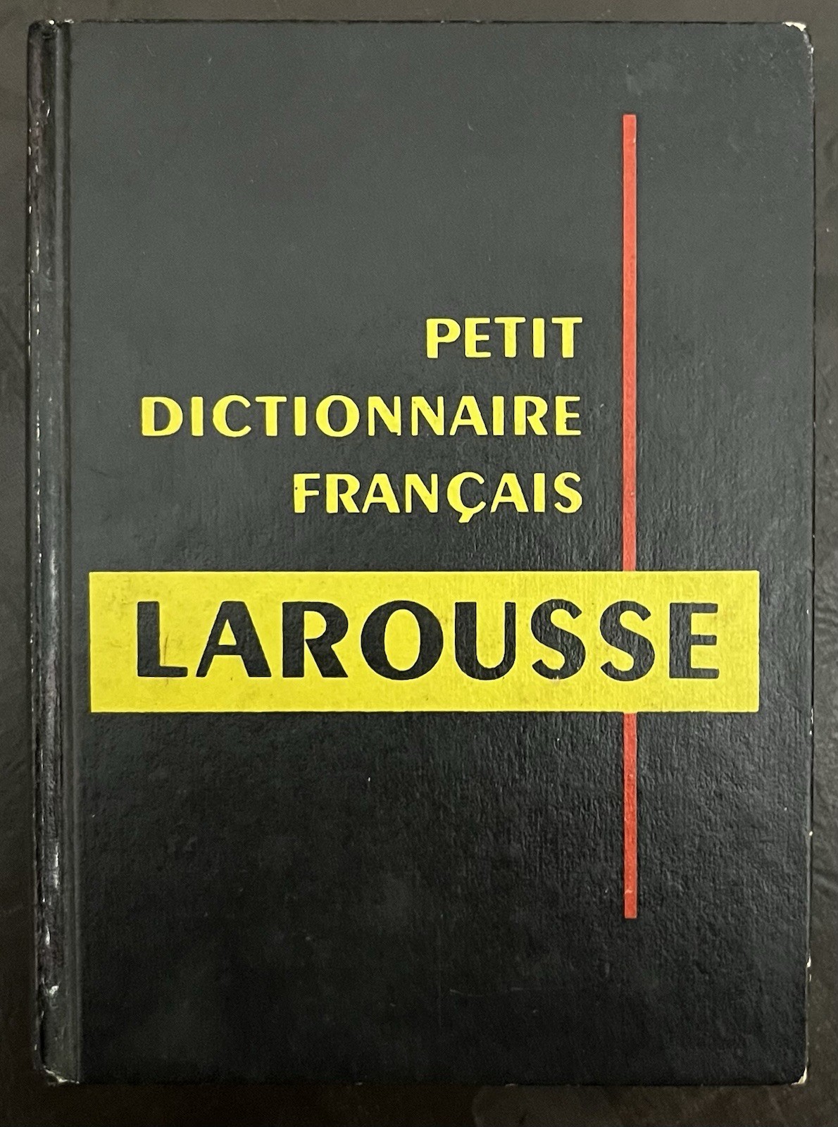 1936 LAROUSSE PETIT DICTIONNAIRE FRANCAIS French Dictionary 800+ Pages Hardcover