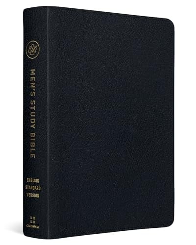 ESV Men’s Study Bible (Genuine Leather, Black)