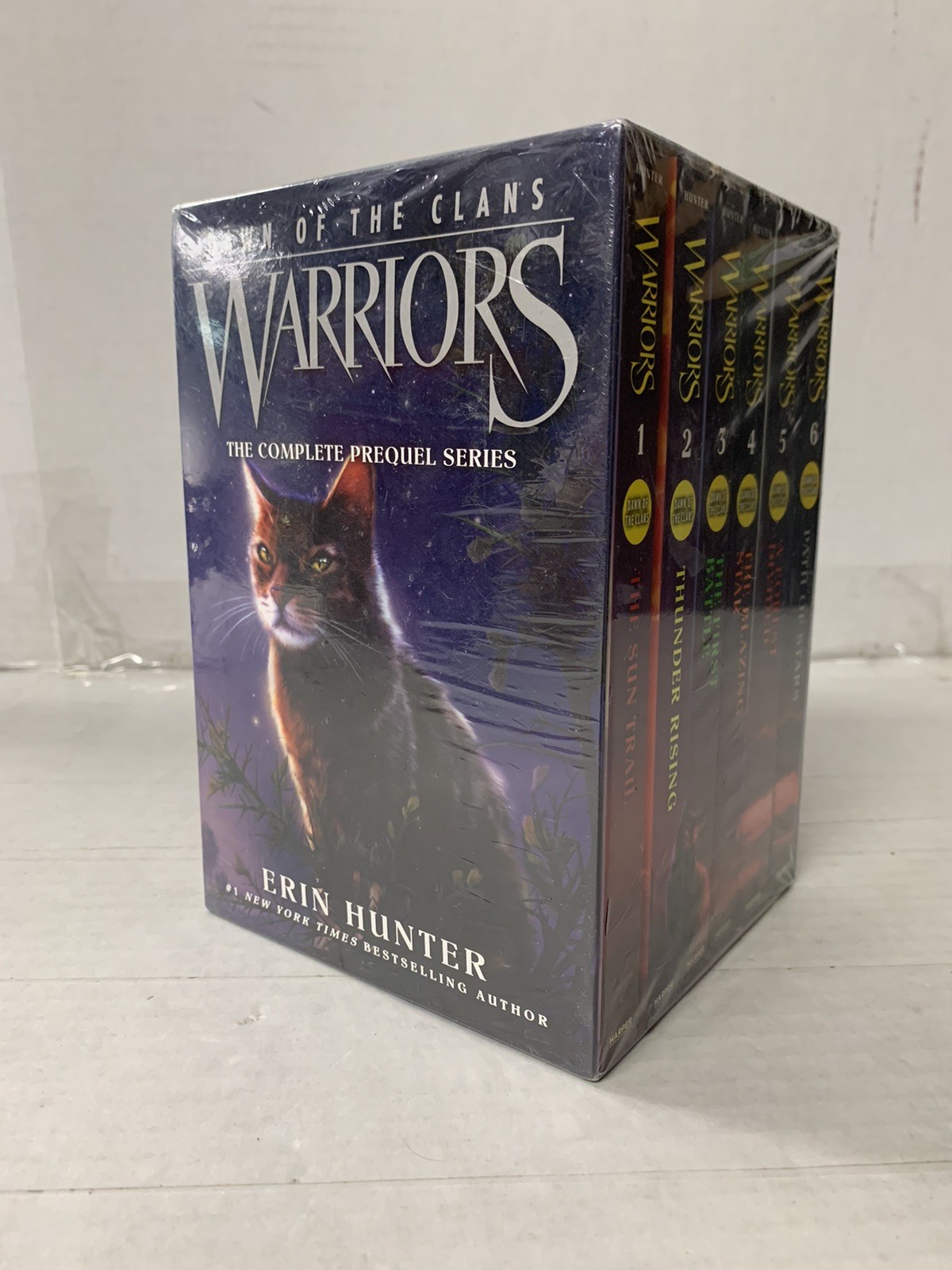 Warriors: Dawn of the Clans Box Set: NEW! Volumes 1-6 Erin Hunter Book Series