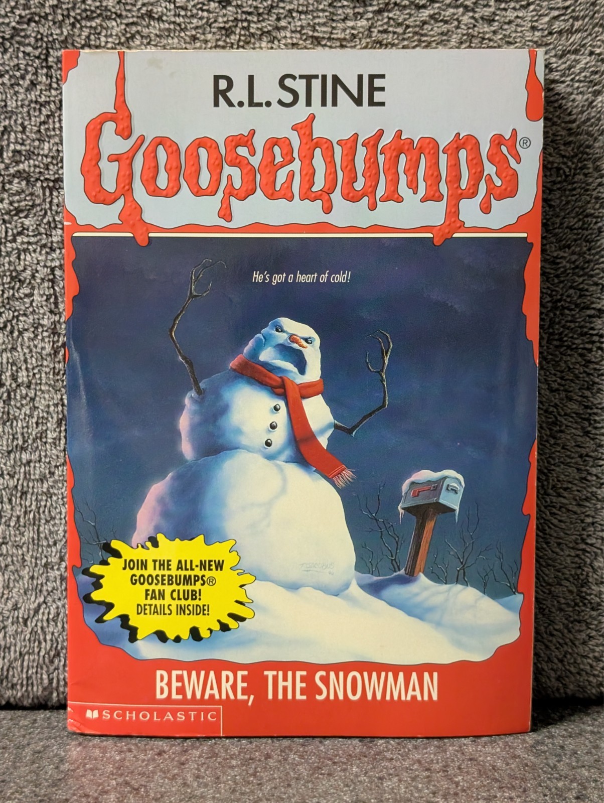GOOSEBUMPS #51 – BEWARE THE SNOWMAN – 1ST PRINT