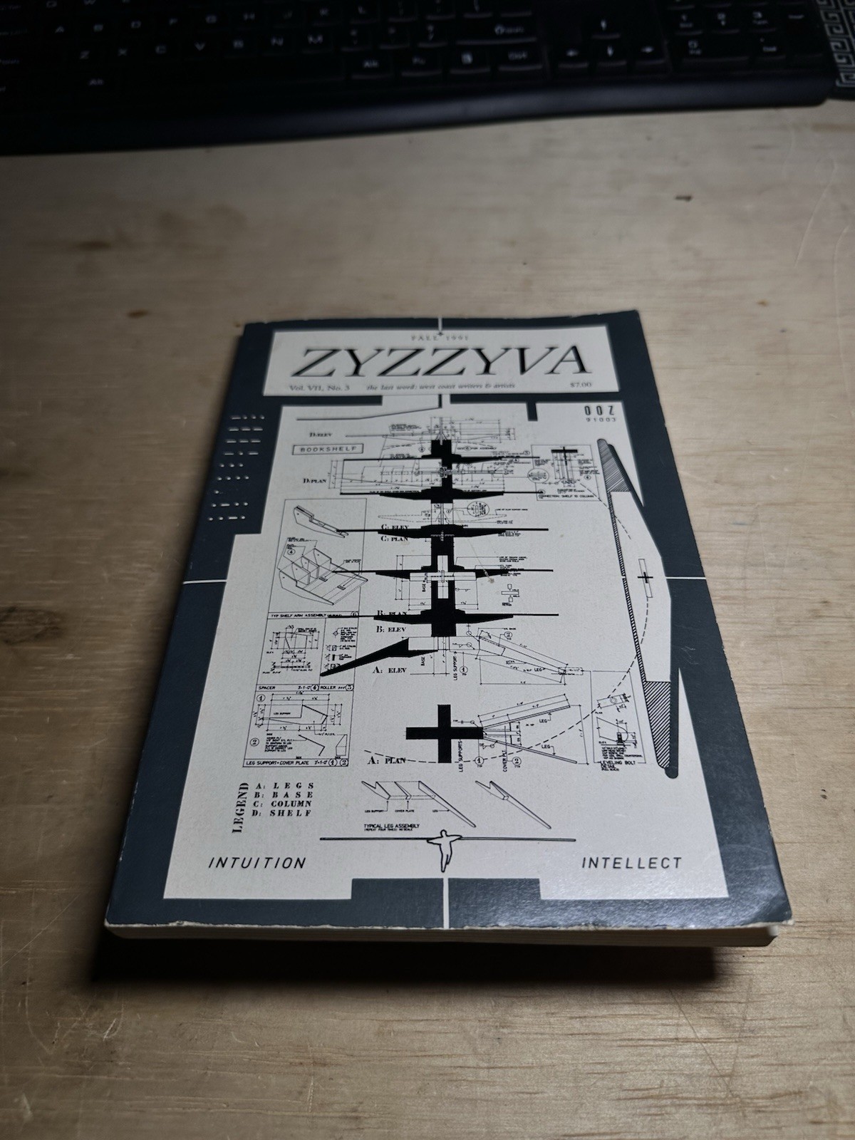 ZYZZYVA magazine, Volume XII, No. 3, Fall 1996