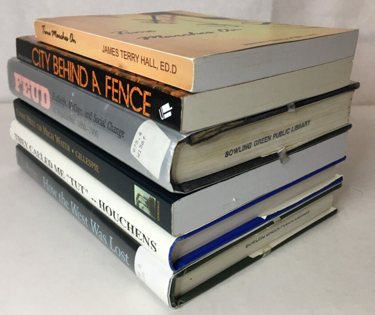 Book Lot of 6 – Regional American History – Kentucky Tennessee Mississppi Ohio