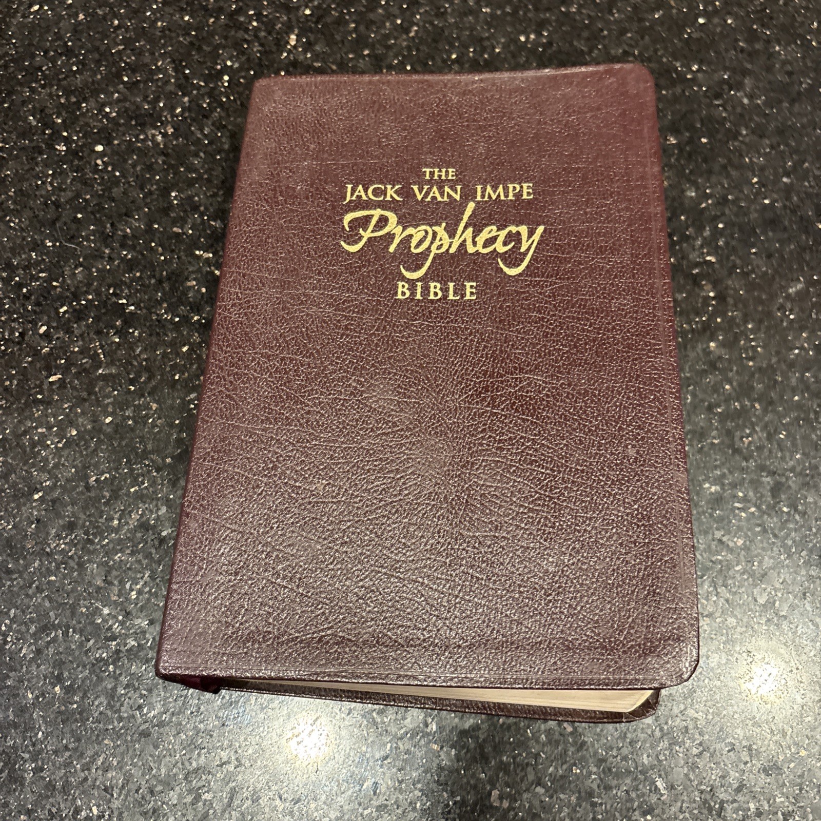 The Jack Van Impe Prophecy Bible-KJV Red Letter Special Limited Edition