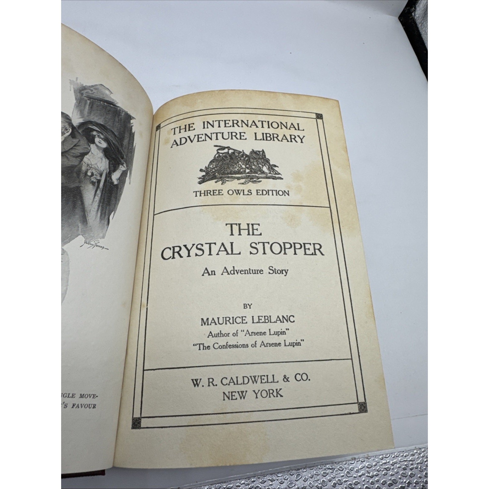 LOT OF 9 INTERNATIONAL ADVENTURE LIBRARY HARDCOVER 1910’s GOOD /VG – THREE OWLS